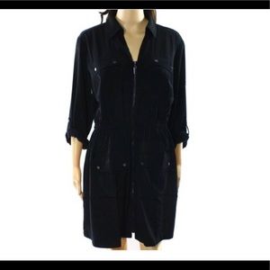 Black Alfani shirt dress